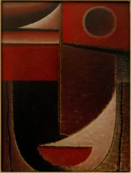 Cabeça abstrata: luz vermelha, 1930